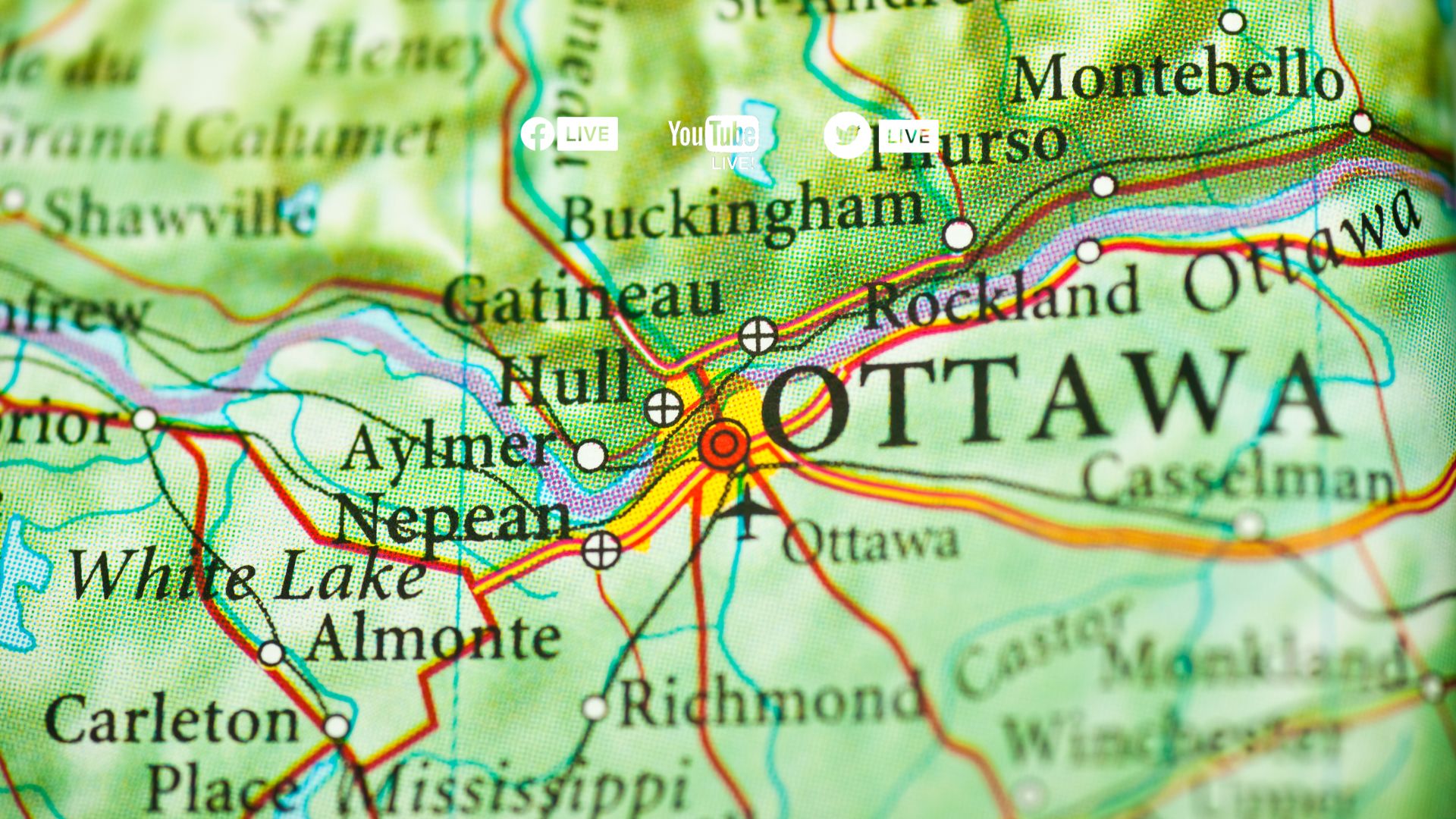 Map of Ottawa for local SEO